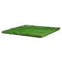 Artifical Grass Tiles Interlocking Turf Deck Set, 18 Pack 305x305mm, Synthetic Fake Grass Self-draining Mat Flooring Decor Pad, 