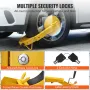 Wheel Lock Clamp, 1 Pack Trailer Wheel Lock, Heavy-Duty Anti Theft Tire Lock, Trailer Wheel Locks for RV Trailers, Cars,