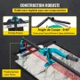 Fliserskærer 1200 mm enkelt jernbanehåndsværktøj Skærebredde