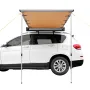 Car Side Awning, Large 6.6' x 8.2' Shade Coverage Vehicle Awning, PU3000mm UV50+ Retractable Car Awning with Waterproof Storage 
