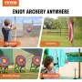 Bueskydningsmål, 3 lag 20 "Arrow-mål, traditionelt solidt