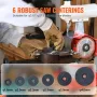 Circular Saw Blade Sharpener Grinder 370W 3600RPM with Water Tank 12.7 cm Wheel
