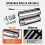 Rolling Mill, 1.77"/45 mm Jewelry Rolling Mill Machine, 1: 2.4 Gear Ratio, 3-in-1 Multi-function Rolling Mill, 0-6 mm Press Thic