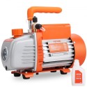 1/5 HP Single Stage Vacuum Pump, 3.5 CFM, 220-240V AC Air Conditioning Conditioner Vacuum Pump, 1/4" SAE Male 1/2" ACME Male
