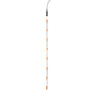Manual Pole Saw,4.6-9.8 ft Extendable Tree Pruner, Sharp Steel Blade for High Branches Trimming, Manual Branch Trimmer with Ligh