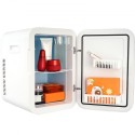 Mini Fridge, 20L/22 Cans Compact Personal Fridge, AC/DC Portable Thermoelectric Cooler and Warmer Refrigerators, Skincare
