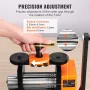Rolling Mill, 2.95"/75 mm Jewelry Rolling Mill Machine, 1: 2 Gear Ratio, 3-in-1 Multi-function Rolling Mill, 0.03-6.5mm Press Th