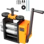 Rolling Mill, 2.95"/75 mm Jewelry Rolling Mill Machine, 1: 2 Gear Ratio, 3-in-1 Multi-function Rolling Mill, 0.03-6.5mm Press Th