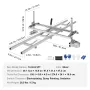 Chainsaw Mill and Rail Mill Guide System, Portable Sawmill 14