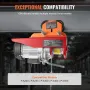 Electric Hoist Manual Trolley, 1100 lbs/0,5 ton kapacitet til