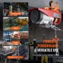 Electric Hoist Manual Trolley, 1100 lbs/0,5 ton kapacitet til