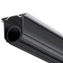 Garage Door Seals Bottom Rubber, U Shape +O Ring Garage Door Bottom Weather Seal with Pre-drilled Aluminum Track Retainer Kit, 4