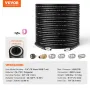 Pressure Washer Hose, 30.5m, 6.35mm Kink Free Brass Thread Replacement For Most Brand Pressure Washers, 19mm Bending Radius, 420