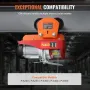 Electric Hoist Manual Trolley, 2200 lbs/1 ton kapacitet til