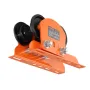 Electric Hoist Manual Trolley, 998 kg/1 Ton Capacity for PA200 PA250 PA300 PA400 PA500, Push Beam Trolley with Dual Wheels, 6.8 