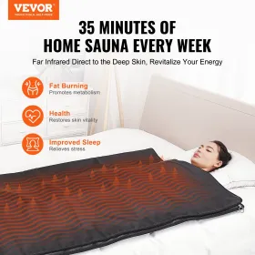 Sauna Blanket Far Infrared Heating for Detoxification and Weight Loss