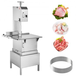 2200W Commercial Electric Meat Bandsaw Stainless Steel Bone Sawing Machine