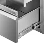 201 Stainless Steel Triple Access Drawer Outdoor Kitchen BBQ Island 48.3 cm x 66 cm