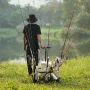 Beach Fishing Cart, 200 lbs Load Capacity, Fish and Marine Cart