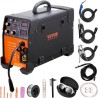 MiG Welder 160 amp Mig Tig Arc Welder 3 i 1 Welder Welding Machine 220V Tig Welder Lift Arc Welder MMA Stick IGBT DC Inverter