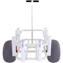 Beach Fishing Cart, 300 lbs Load Capacity, Fish and Marine Cart with Two 13" Big Wheels PU Balloon Tires for Sand, Heavy-Duty Al
