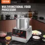 Foodprocessor og grøntsagschopper 750W 7 kvart blender af