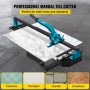 24 Inch Tile Cutter Single Rail Double Brackets Manual Tile Cutter 3/5 in Cap w/Precise Laser Manual Tile Cutter Tools for