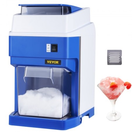 Commercial Ice Shaver 265LBS/Hr Ice Crusher Snow Cone Machine 650W