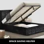 1 Pair 120 cm Pneumatic Storage Bed Lift Bed Lift Hydraulic Mechanisms Kits Heavy Duty Gas Spring Bed Storage Lift Kit for Box B
