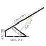 1 Pair 120 cm Pneumatic Storage Bed Lift Bed Lift Hydraulic Mechanisms Kits Heavy Duty Gas Spring Bed Storage Lift Kit for Box B