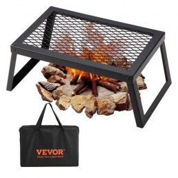Foldning lejrbål grill bærbar camping brand pit stål udendørs grill picnic