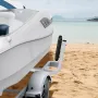 Boat Trailer Guide, 52.1 cm Adjustable Design Trailer Guide Poles, 2PCS Rustproof Galvanized Steel Trailer Guide ons, Heavy Duty