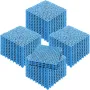 Modular Interlocking Cushion, 55 Pack 30 x 30 cm Splicing Drainage Mats, Soft PVC Interlocking Drainage Floor Tiles, Non-Slip Dr