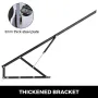 152 cm Pneumatic Sofa Bed Lift Up Mechanism Kits For Under Bed Storage Black