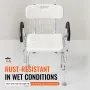 Shower Chair, Shower Seat with Back, Adjustable Height Shower Stool, Shower Chair for Inside Shower Bathtub, Non-slip Bathroom B