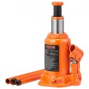 Hydraulic Bottle Jack, 12 Ton/24000 LBS All Welded Bottle Jack, 190-355 mm Lifting Range, with 3-section Long Handle, for Car,