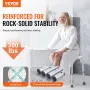Shower Chair for Inside Shower, Adjustable Height Shower Stool, Non-Slip Bench Bathtub Seat Stool for Elderly Disabled Adults Ha