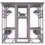 Cat House Outdoor, 7-lags stor catio, katteindkapsling med 5