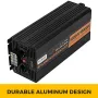 Pure Sine Wave Power Inverter 5000W 24V DC to 230V AC 50Hz Peak Power 10000W for Appliances and Solar System Emergency