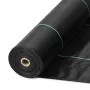 4FTx300FT Premium Heavy Duty Weed Barrier Landscape Fabric, 3.2OZ Woven Geotextile Fabric Under Gravel, High Permeability for We