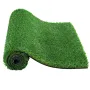 Artifical Grass, 1.8 x 3 m Rug Green Turf, 35mmFake Door Mat Outdoor Patio Lawn Decoration, Easy to Clean with Drainage Holes, P