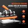 Leather Cutting Machine, 18 x 10 cm Embossing Plate Manual Die Cutter, 1.2 cm Pressure Stroke Leather Embossing Machine, Dual Gu
