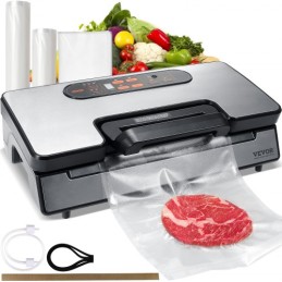 Vacuum Sealer Machine Food Preservation Opbevaring Saver 90 kpa m/ tætningspose