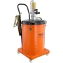 Grease Pump, 10.5 Gallon 40L Air Operated Grease Pump with 13 ft High Pressure Hose and Grease Gun, Pneumatic Grease Bucket Pump