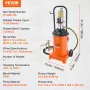 Fedtpumpe, 3 gallon 12L, luftdrevet fedtpumpe med 13 ft