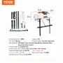ATV Spot Sprayer, 15.9 Gal/60 L ATV/UTV Broadcast Sprayer with A Nozzle Boom, 12 V Pump Weed Sprayer with Water Tank, 1.9 GPM Fl