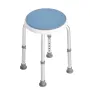Shower Chair 360 Degree Rotating, Adjustable Height Shower Stool Seat, Bath Chair for Inside Shower or Tub, Non-Slip Bench Batht