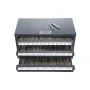 Tap Dispenser Cabinet, Three-Drawer Tap Organizer Cabinet for 3mm-24mm Steel Tap Dispenser Organizer Cabinet with Labels, 29-Com