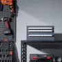 Drill Bit Dispenser Cabinet, Three-Shane Drill Bit Organizer