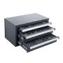 Drill Bit Dispenser Cabinet, Three-Shane Drill Bit Organizer
